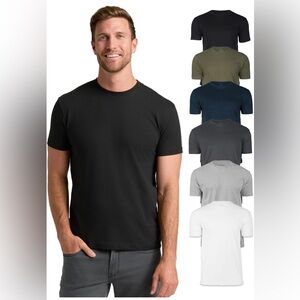 Men's bundle 6 pack Short Sleeve Tee - XL